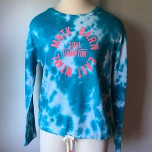 NWT SoulCycle Hamptons Studio Tie Dye Sweatshirt